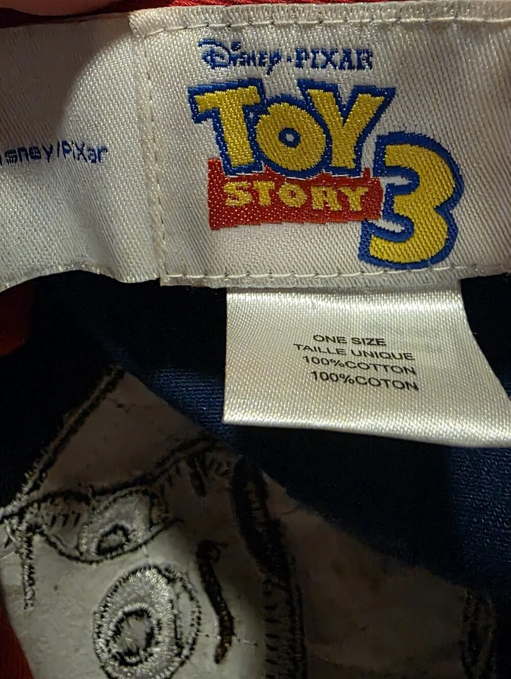 Disney Toy Story Woody Embroidered Kids Cap Blue
